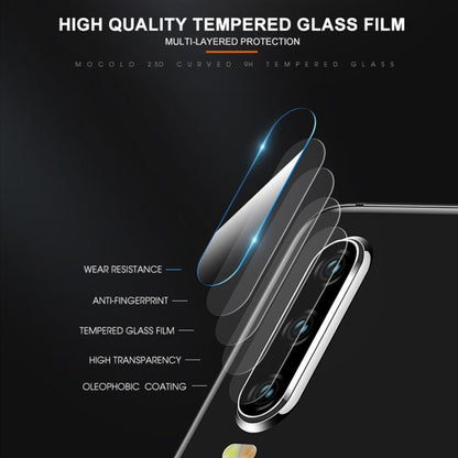 mocolo 0.15mm 9H 2.5D รอบขอบด้านหลังกล้องเลนส์ฟิล์มกระจกนิรภัยสำหรับ Huawei P30 Lite, Huawei P30 Lite