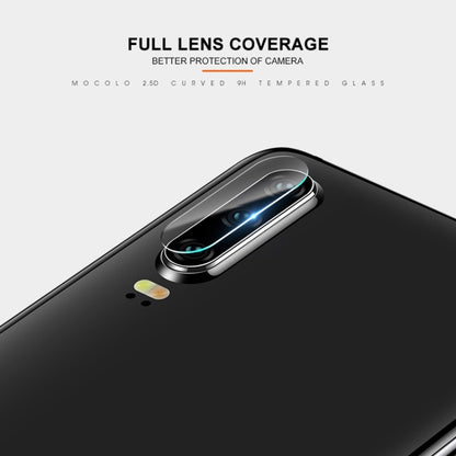 mocolo 0.15mm 9H 2.5D รอบขอบด้านหลังกล้องเลนส์ฟิล์มกระจกนิรภัยสำหรับ Huawei P30 Lite, Huawei P30 Lite
