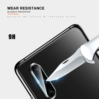 mocolo 0.15mm 9H 2.5D รอบขอบด้านหลังกล้องเลนส์ฟิล์มกระจกนิรภัยสำหรับ Huawei P30, Huawei P30
