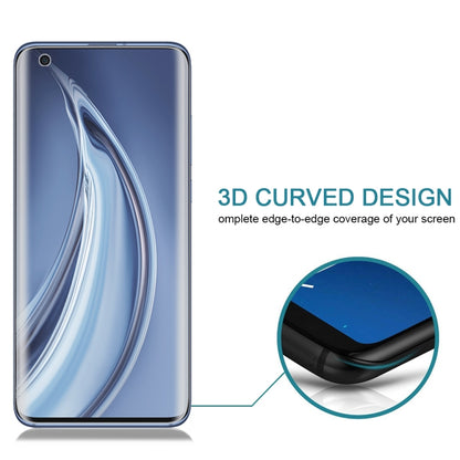 25 ชิ้นสำหรับ Xiaomi Mi 10 Pro 5G 9H HD 3D ขอบโค้งฟิล์มกระจกนิรภัย (สีดำ), For Xiaomi Mi 10 Pro 5G, For Xiaomi Mi 10 Pro 5G(Black)(25 PCS)