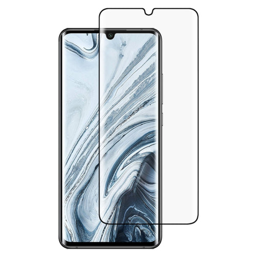 สำหรับ Xiaomi Mi หมายเหตุ 10 9H HD 3D ขอบโค้งกระจกนิรภัยฟิล์ม (สีดำ), For Xiaomi Mi Note 10(1 PC)