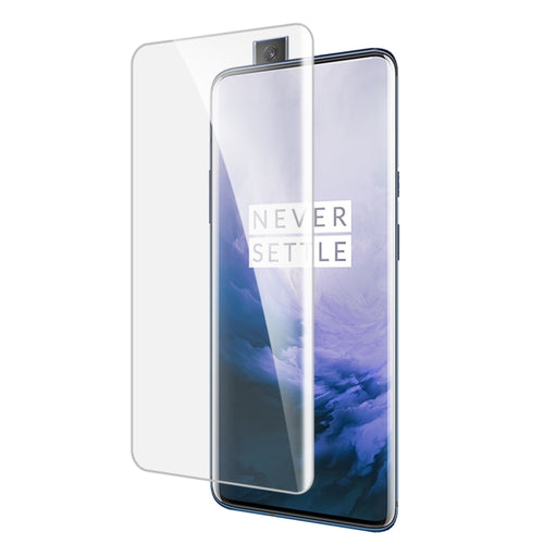 กระจกนิรภัยกาวเต็มโค้ง UV สำหรับ OnePlus 7 Pro, For OnePlus 7 Pro