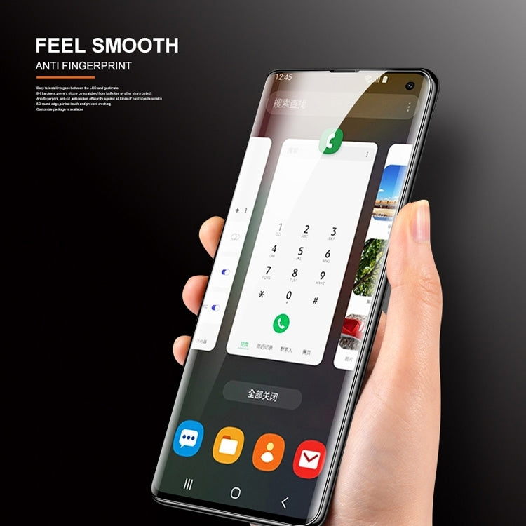 กระจกนิรภัยกาวเต็มโค้ง UV สำหรับ OnePlus 7 Pro, For OnePlus 7 Pro