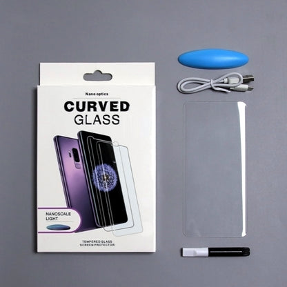 กระจกนิรภัยกาวเต็มโค้ง UV สำหรับ OnePlus 7 Pro, For OnePlus 7 Pro