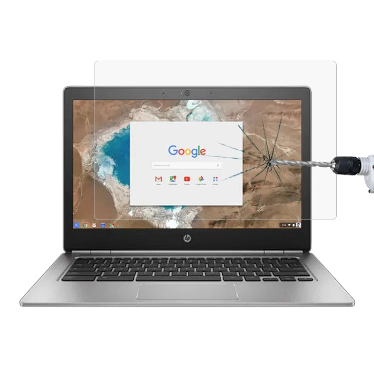 หน้าจอแล็ปท็อป HD กระจกนิรภัยป้องกันฟิล์มสำหรับ HP Chromebook 13 G1 (ENERGY STAR) 13.3 นิ้ว, For HP Chromebook 13 G1 (ENERGY STAR) 13.3 inch