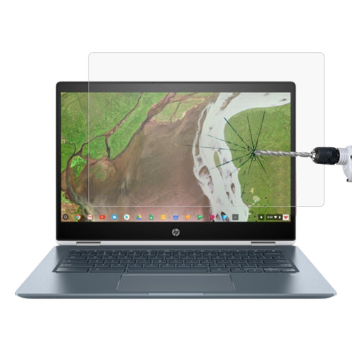 หน้าจอแล็ปท็อป HD กระจกนิรภัยป้องกันฟิล์มสำหรับ HP Chromebook x360 - 14-da0021nr 14 นิ้ว, For HP Chromebook x360 - 14-da0021nr 14 inch