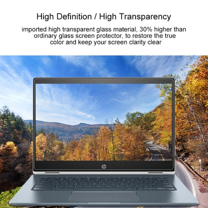 หน้าจอแล็ปท็อป HD กระจกนิรภัยป้องกันฟิล์มสำหรับ HP Chromebook x360 - 14-da0021nr 14 นิ้ว, For HP Chromebook x360 - 14-da0021nr 14 inch