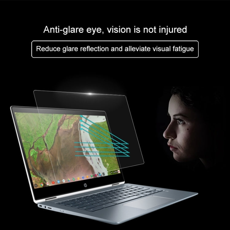 หน้าจอแล็ปท็อป HD กระจกนิรภัยป้องกันฟิล์มสำหรับ HP Chromebook x360 - 14-da0021nr 14 นิ้ว, For HP Chromebook x360 - 14-da0021nr 14 inch