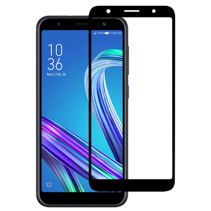 ฟิล์มกระจกนิรภัยแบบเต็มหน้าจอแบบเต็มกาวสำหรับ Asus Zenfone Max (M1) ZB555KL, For Asus Zenfone Max (M1) ZB555KL