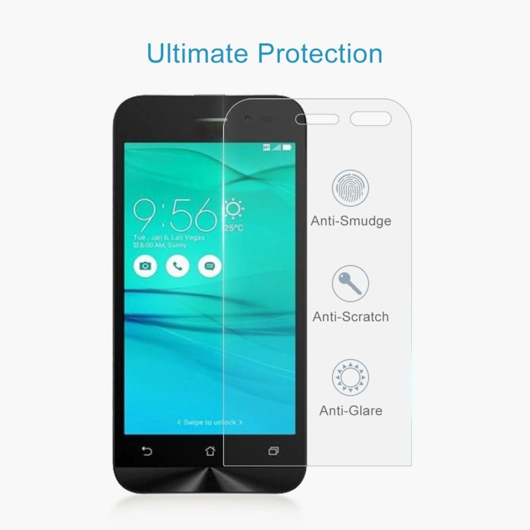ฟิล์มกระจกนิรภัย 0.26mm 9H 2.5D สำหรับ Asus ZenFone Go / ZB452KG, For ZenFone Go / ZB452KG(1 PC)