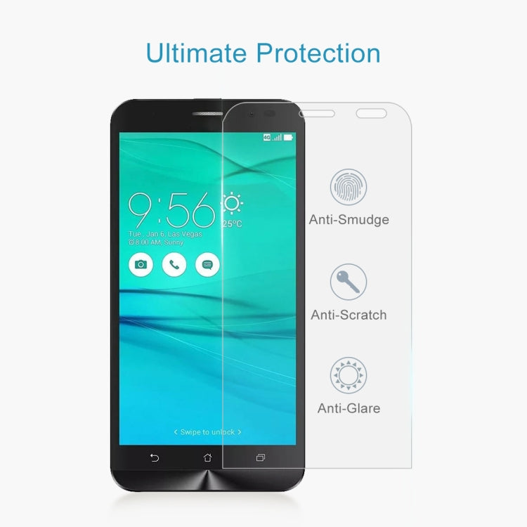 ฟิล์มกระจกนิรภัย 0.26mm 9H 2.5D สำหรับ Asus ZenFone Go ZB552KL, For ZenFone Go ZB552KL(1 PC)