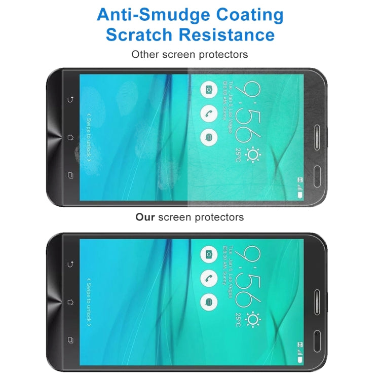 ฟิล์มกระจกนิรภัย 0.26mm 9H 2.5D สำหรับ Asus ZenFone Go ZB552KL, For ZenFone Go ZB552KL(1 PC)