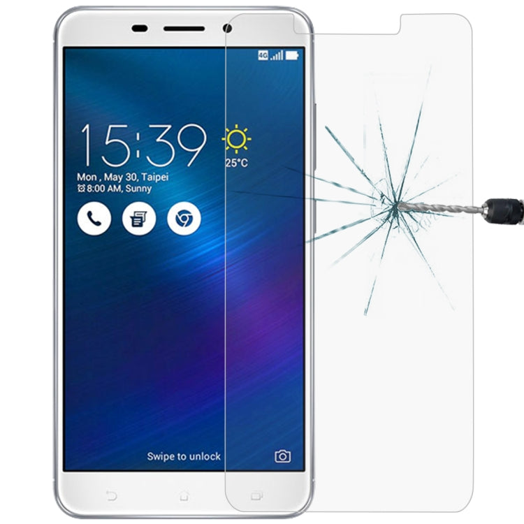 ฟิล์มกระจกนิรภัย 0.26mm 9H 2.5D สำหรับ Asus Zenfone 3 Laser ZC551KL, For Zenfone 3 Laser ZC551KL(1 PC)