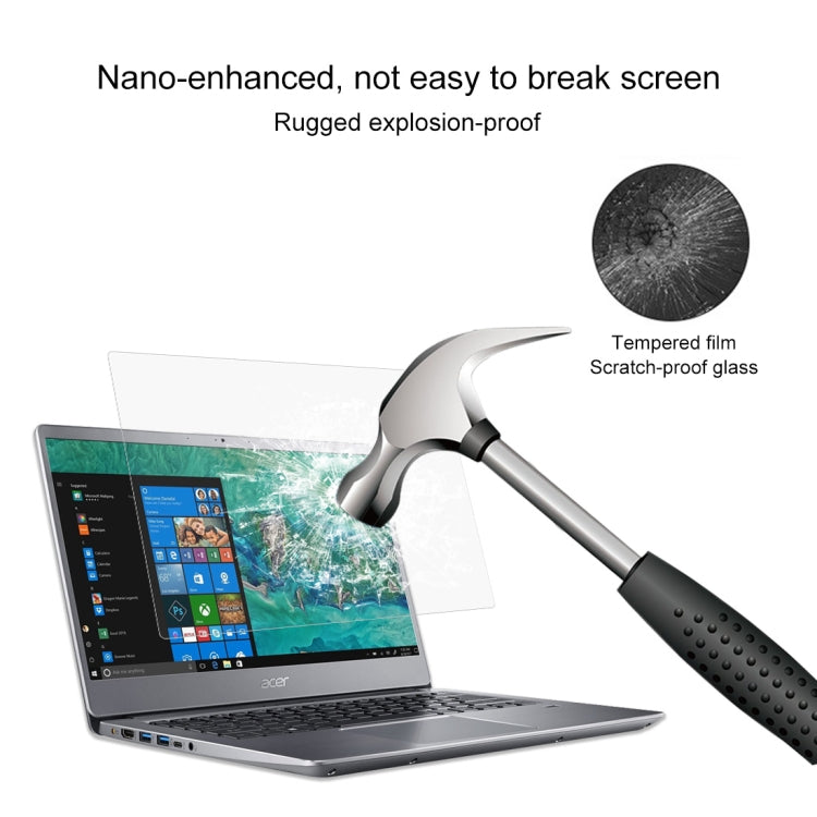 หน้าจอแล็ปท็อป HD กระจกนิรภัยป้องกันฟิล์มสำหรับแล็ปท็อป Acer Swift 3 - SF314-54-524Y 14 นิ้ว, For Acer Swift 3 Laptop - SF314-54-524Y 14 inch