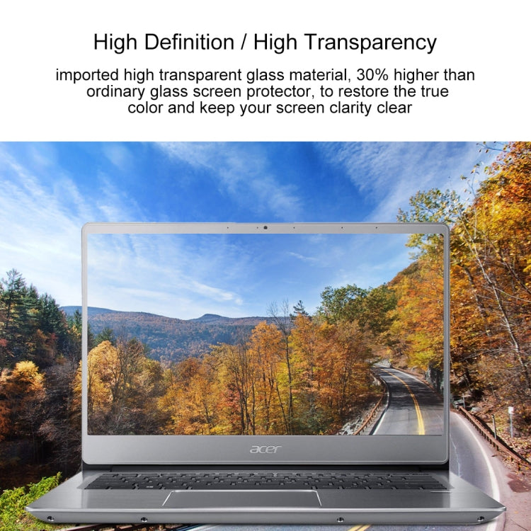 หน้าจอแล็ปท็อป HD กระจกนิรภัยป้องกันฟิล์มสำหรับแล็ปท็อป Acer Swift 3 - SF314-54-524Y 14 นิ้ว, For Acer Swift 3 Laptop - SF314-54-524Y 14 inch