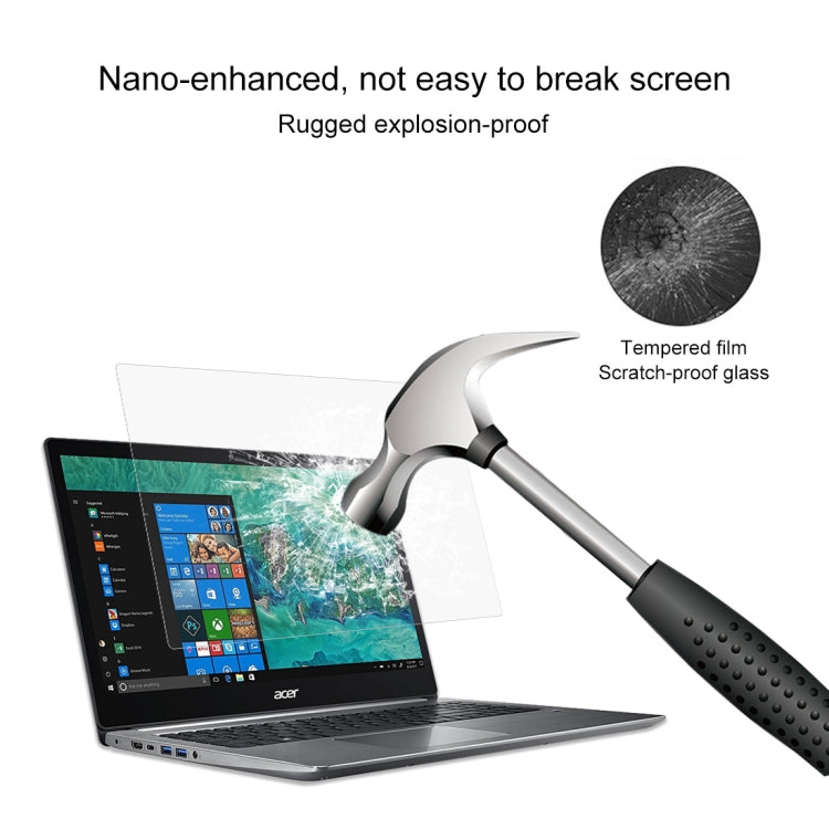 หน้าจอแล็ปท็อป HD กระจกนิรภัยฟิล์มป้องกันสำหรับแล็ปท็อป Acer Swift 3 - SF315-41-R6J9 15.6 นิ้ว, For Acer Swift 3 Laptop - SF315-41-R6J9 15.6 inch