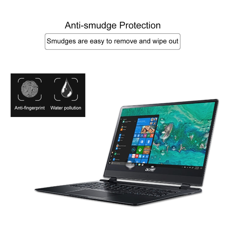 หน้าจอแล็ปท็อป HD กระจกนิรภัยป้องกันฟิล์มสำหรับแล็ปท็อป Acer Swift 7 - SF714-51T-M9H0 14 นิ้ว, For Acer Swift 7 Laptop - SF714-51T-M9H0 14 inch