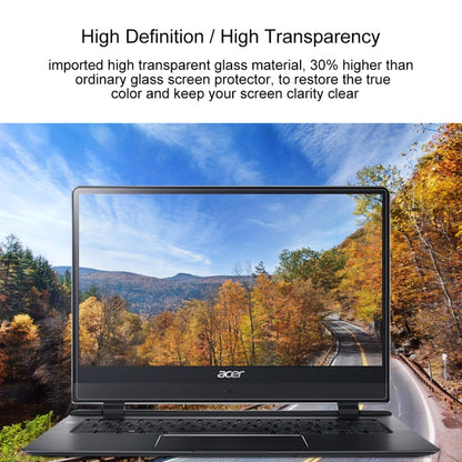 หน้าจอแล็ปท็อป HD กระจกนิรภัยป้องกันฟิล์มสำหรับแล็ปท็อป Acer Swift 7 - SF714-51T-M9H0 14 นิ้ว, For Acer Swift 7 Laptop - SF714-51T-M9H0 14 inch