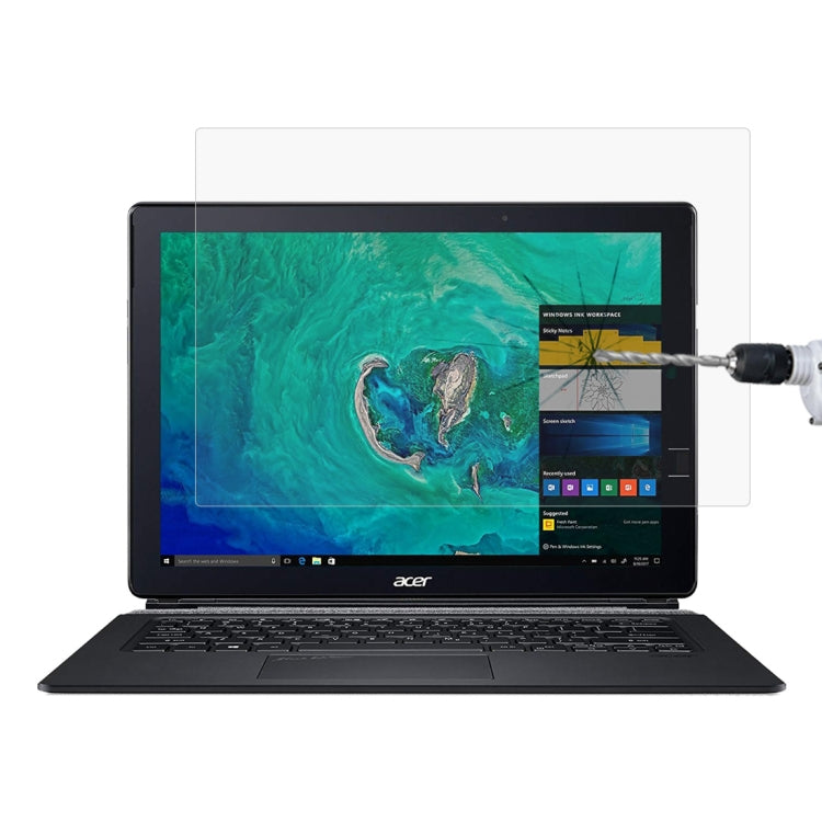 หน้าจอแล็ปท็อป HD กระจกนิรภัยฟิล์มป้องกันสำหรับ Acer Switch 7 แล็ปท็อป Black Edition - SW713-51GNP-879G 13.3 นิ้ว, For Acer Switch 7 Laptop Black Edition - SW713-51GNP-879G 13.3 inch