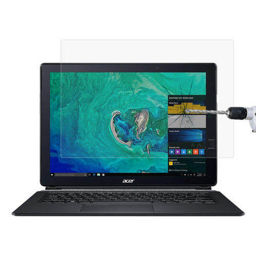 หน้าจอแล็ปท็อป HD กระจกนิรภัยฟิล์มป้องกันสำหรับ Acer Switch 7 แล็ปท็อป Black Edition - SW713-51GNP-879G 13.3 นิ้ว, For Acer Switch 7 Laptop Black Edition - SW713-51GNP-879G 13.3 inch