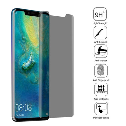 ฟิล์มกระจกนิรภัยป้องกันแสงสะท้อนโค้ง 9H 3D สำหรับ Huawei Mate 20 Pro, For Huawei Mate 20 Pro