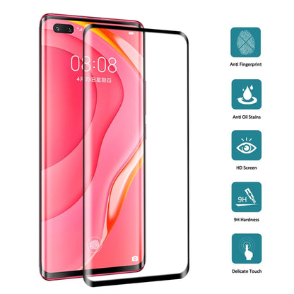 สำหรับ Huawei Nova 7 Pro 3D ขอบโค้งแบบเต็มหน้าจอฟิล์มกระจกนิรภัย, For Huawei Nova 7 Pro