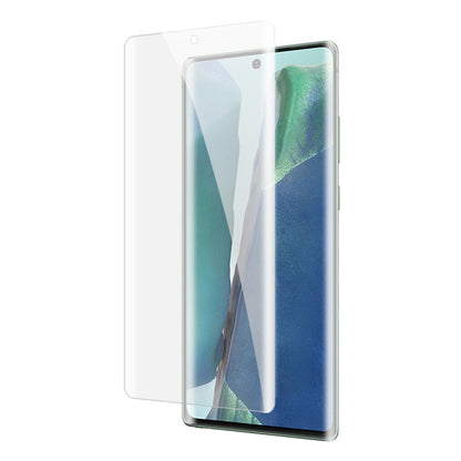 สำหรับ Samsung Galaxy Note20 9H 3D แบบเต็มหน้าจอ UV ของเหลวกระจกโค้ง, For Samsung Galaxy Note20