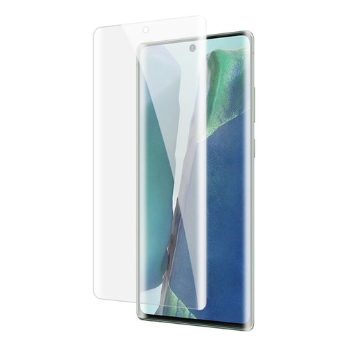สำหรับ Samsung Galaxy Note20 9H 3D แบบเต็มหน้าจอ UV ของเหลวกระจกโค้ง, For Samsung Galaxy Note20