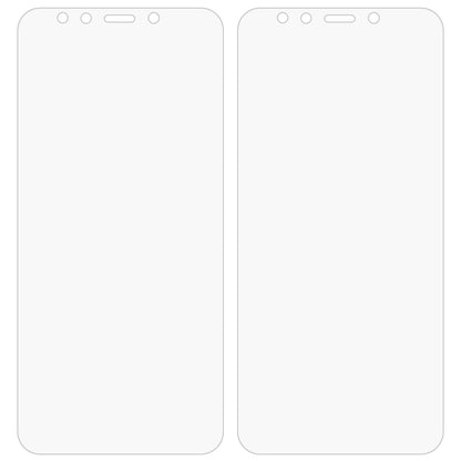2 ชิ้น 0.26 มิลลิเมตร 9H 2.5D ฟิล์มกระจกนิรภัยสำหรับ Xiaomi Mi 6X และ A2, For Mi 6X (2 PCS)