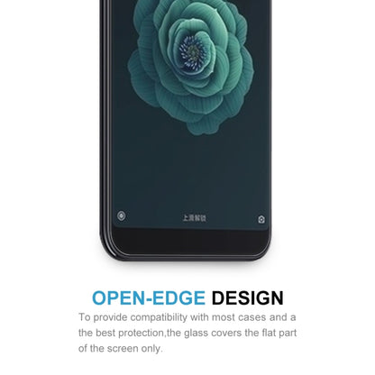 50 ชิ้น 0.26mm 9H 2.5D ฟิล์มกระจกนิรภัยสำหรับ Xiaomi Mi 6X และ A2, For Mi 6X (50 PCS)