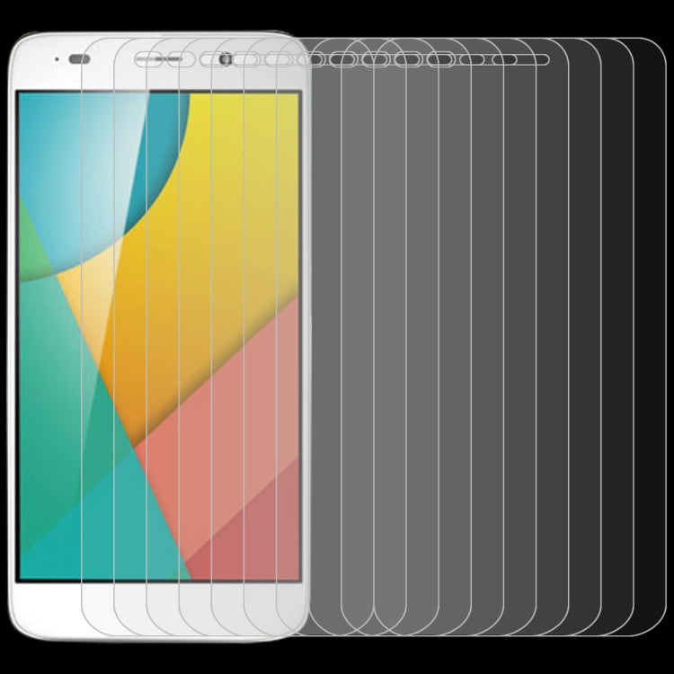 10 ชิ้น 0.26 มิลลิเมตร 9H 2.5D ฟิล์มกระจกนิรภัยสำหรับหัวเว่ย Y6 II, For Y6 II (10 PCS)