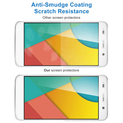50 ชิ้น 0.26mm 9H 2.5D ฟิล์มกระจกนิรภัยสำหรับ Huawei Y6 II, For Y6 II (50 PCS)