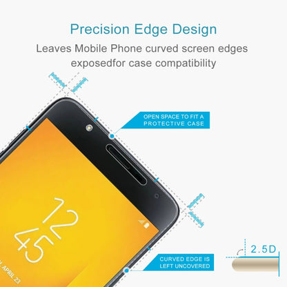 10 ชิ้น 0.26mm 9H 2.5D ฟิล์มกระจกนิรภัยสำหรับ Galaxy J7 Duo, For Galaxy J7 Duo (10 PCS)