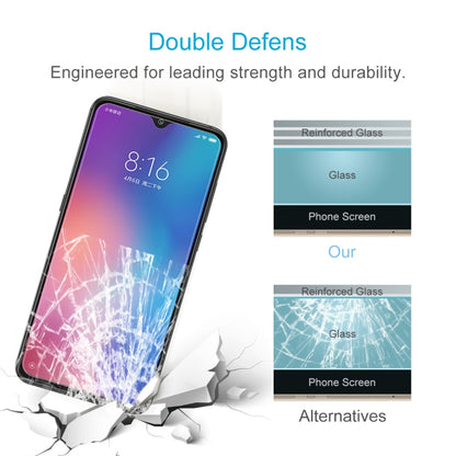 10 ชิ้น 0.26 มิลลิเมตร 9H 2.5D ฟิล์มกระจกนิรภัยสำหรับ Xiaomi Mi 9 SE, For Mi 9 SE (10 PCS)