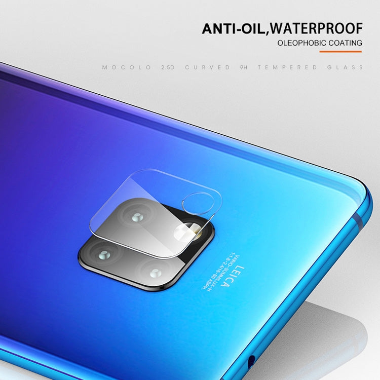 mocolo 0.15mm 9H 2.5D รอบขอบด้านหลังกล้องเลนส์ฟิล์มกระจกนิรภัยสำหรับ Huawei Mate 20 X, Huawei Mate 20 X