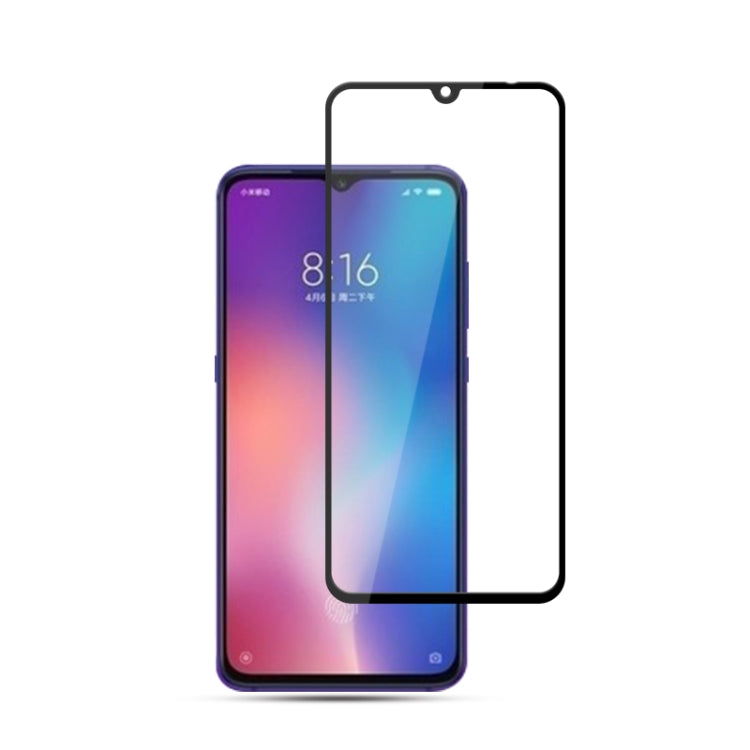 mocolo 0.33mm 9H 2.5D ผ้าไหมพิมพ์ฟิล์มกระจกนิรภัยสำหรับ Xiaomi Mi 9, Xiaomi Mi 9