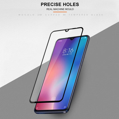 mocolo 0.33mm 9H 2.5D ผ้าไหมพิมพ์ฟิล์มกระจกนิรภัยสำหรับ Xiaomi Mi 9, Xiaomi Mi 9