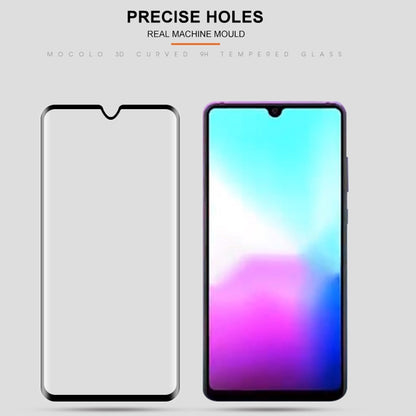 mocolo เต็มกาว 0.33mm 9H 3D รอบขอบฟิล์มกระจกนิรภัยสำหรับ Huawei Mate 20, Huawei Mate 20