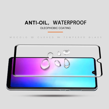 mocolo เต็มกาว 0.33mm 9H 3D รอบขอบฟิล์มกระจกนิรภัยสำหรับ Huawei Mate 20, Huawei Mate 20
