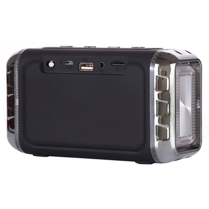 LN-22 DC 5V ลำโพงไร้สายแบบพกพาพร้อมการโทรแบบแฮนด์ฟรีและไฟ LED สีสันสดใสคู่รองรับ USB และการ์ด TF และ Aux 3.5 มม., LN-22