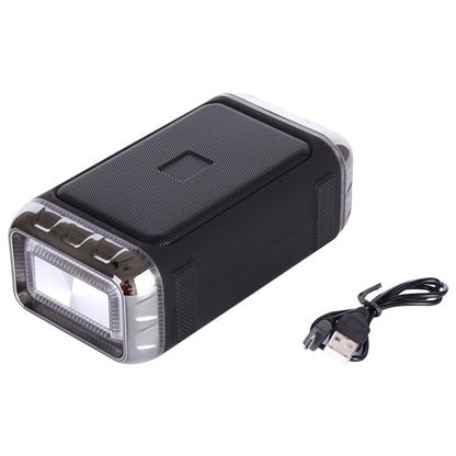 LN-22 DC 5V ลำโพงไร้สายแบบพกพาพร้อมการโทรแบบแฮนด์ฟรีและไฟ LED สีสันสดใสคู่รองรับ USB และการ์ด TF และ Aux 3.5 มม., LN-22
