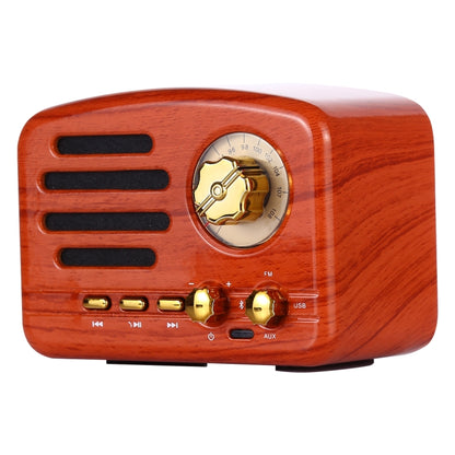 Elvis Angel MA-1500 ลำโพงวิทยุไฮไฟ Bluetooth ย้อนยุคพร้อมไฟ LED สีสันสดใสรองรับ USB และ FM และ Aux 3.5 มม.
