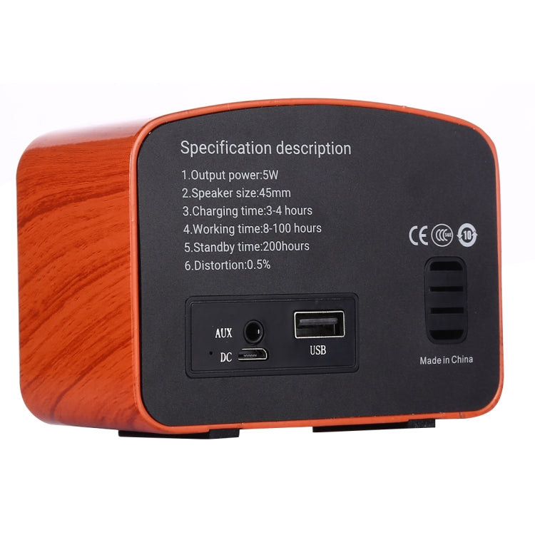 Elvis Angel MA-1500 ลำโพงวิทยุไฮไฟ Bluetooth ย้อนยุคพร้อมไฟ LED สีสันสดใสรองรับ USB และ FM และ Aux 3.5 มม.