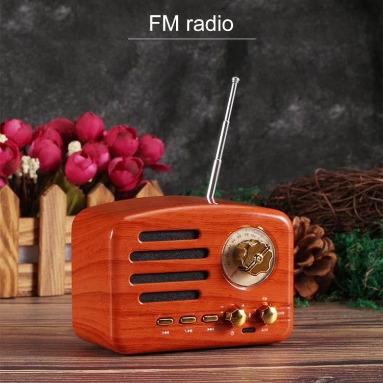 Elvis Angel MA-1500 ลำโพงวิทยุไฮไฟ Bluetooth ย้อนยุคพร้อมไฟ LED สีสันสดใสรองรับ USB และ FM และ Aux 3.5 มม.