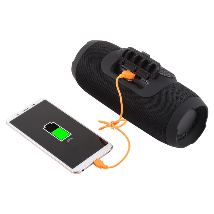 Charge3 Life ลำโพงสเตอริโอ Bluetooth กันน้ำ, ไมโครโฟนในตัว, รองรับการโทรแบบแฮนด์ฟรี & การ์ด TF และ AUX IN และ Power Bank