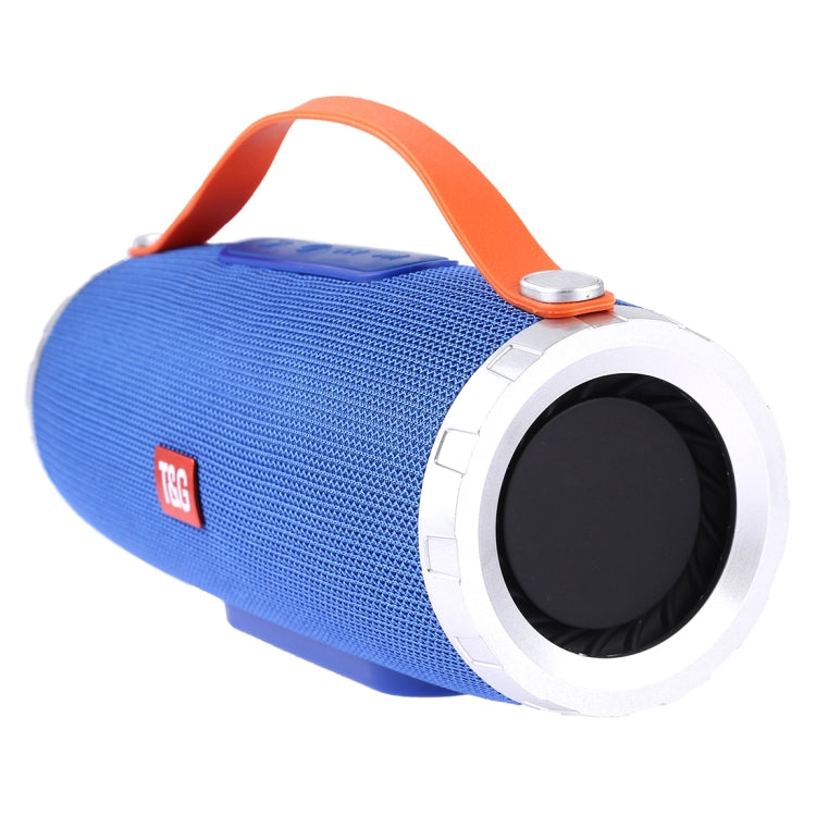 T&G TG109 ลำโพงสเตอริโอไร้สาย Bluetooth V4.2 แบบพกพาพร้อมที่จับ, ไมโครโฟนในตัว, รองรับการโทรแบบแฮนด์ฟรีและการ์ด TF และ AUX IN และ FM, TG109