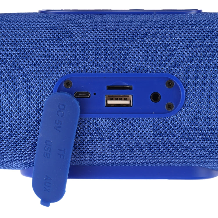 T&G TG109 ลำโพงสเตอริโอไร้สาย Bluetooth V4.2 แบบพกพาพร้อมที่จับ, ไมโครโฟนในตัว, รองรับการโทรแบบแฮนด์ฟรีและการ์ด TF และ AUX IN และ FM, TG109