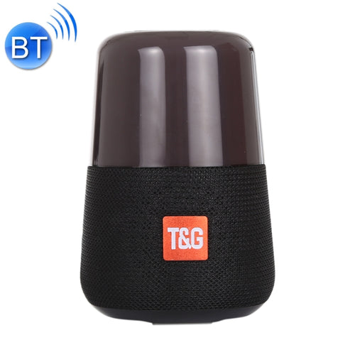 T&G TG168 ลำโพงสเตอริโอไร้สาย Bluetooth V5.0 แบบพกพาพร้อมที่จับ, ไมโครโฟนในตัว, รองรับไฟ LED กระพริบและการ์ด TF และดิสก์ U และ AUX IN และ FM, TG168