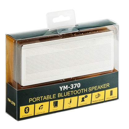 YM370 ลำโพงบลูทูธมัลติฟังก์ชั่นพร้อมไมโครโฟน รองรับการโทรแบบแฮนด์ฟรีและการ์ด TF