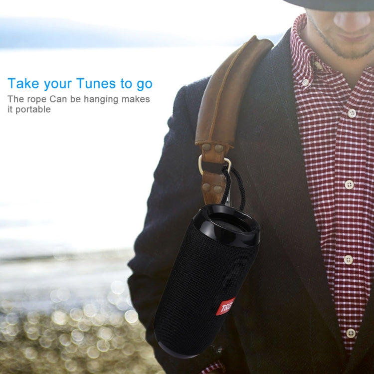พร้อมไมโครโฟนในตัว รองรับการโทรแบบแฮนด์ฟรีและการ์ด TF และ AUX IN และ FM ระยะทาง Bluetooth: 10 ม., TG117, TG1127